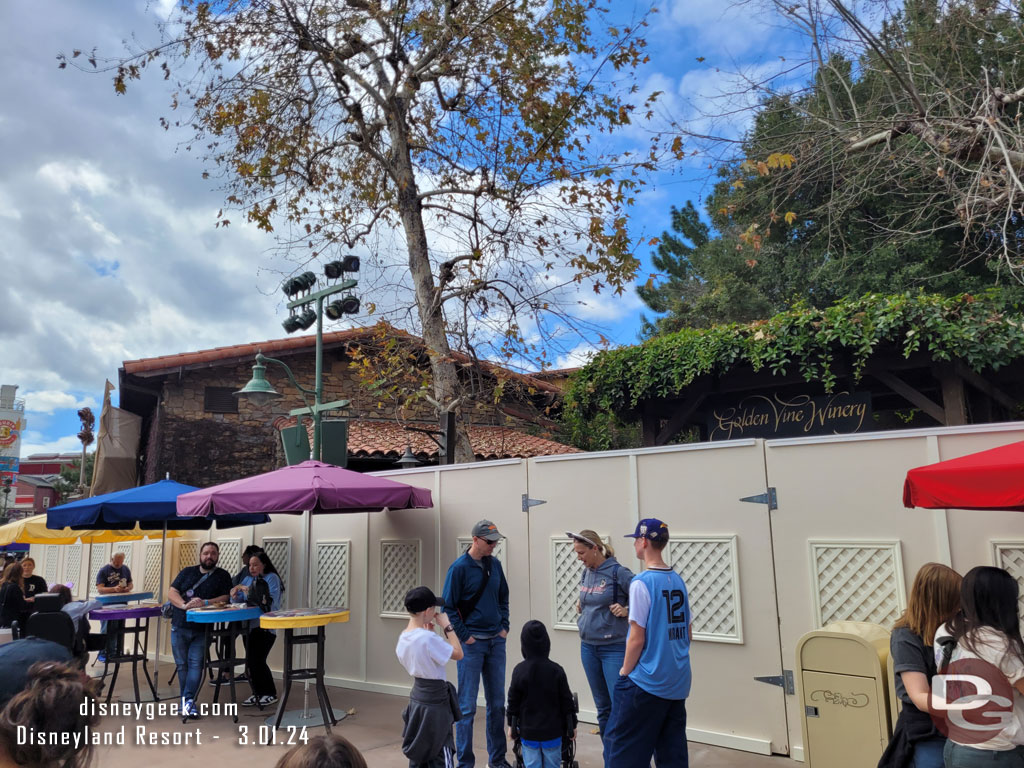 Renovation work on the former Blue Sky Cellar continues.