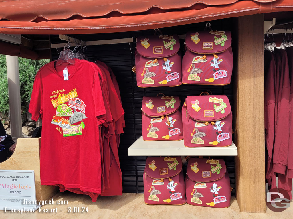 Some of the 2024 Disney California Adventure Food & Wine Festival Merchandise