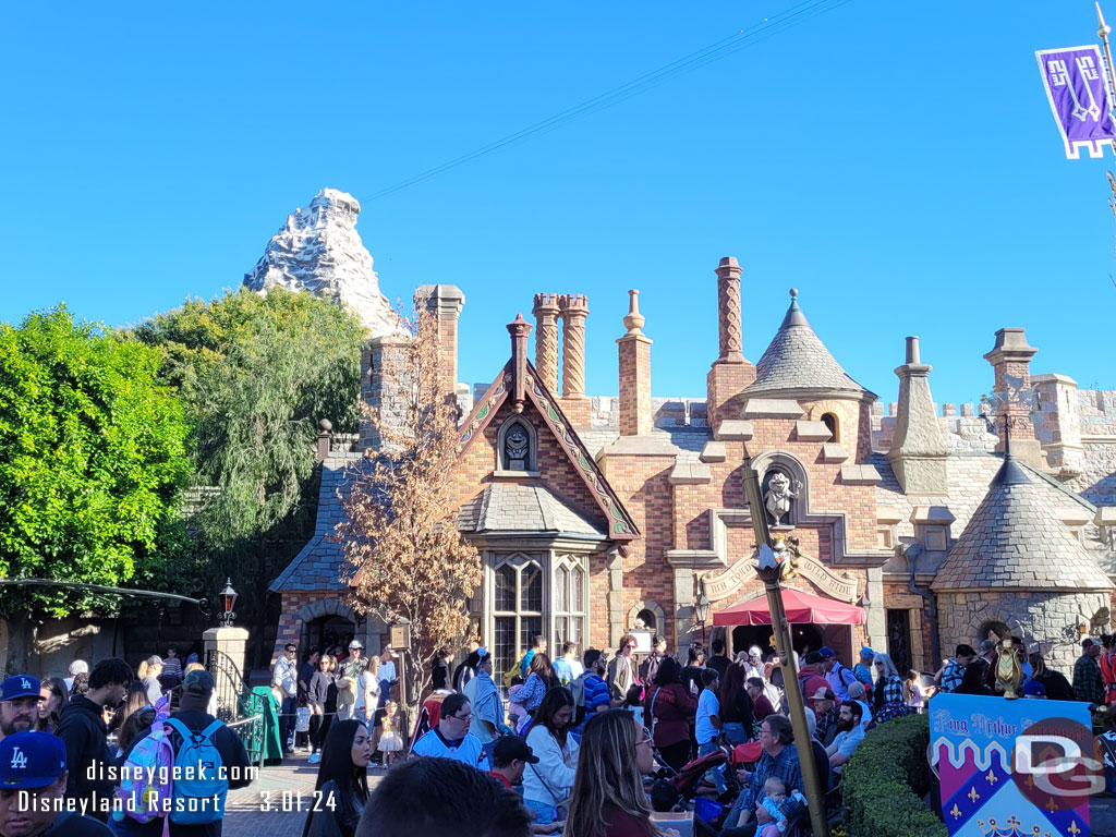 Fantasyland this afternoon