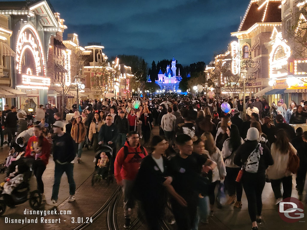 7:24pm - Main Street USA