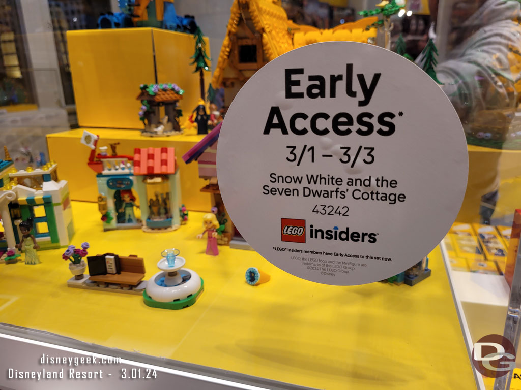 Early access to the Snow White and the Seven Dwarfs