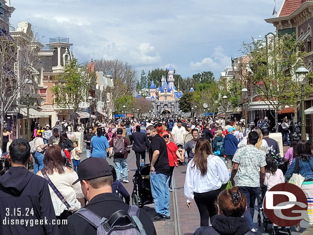 12:37pm - Main Street USA