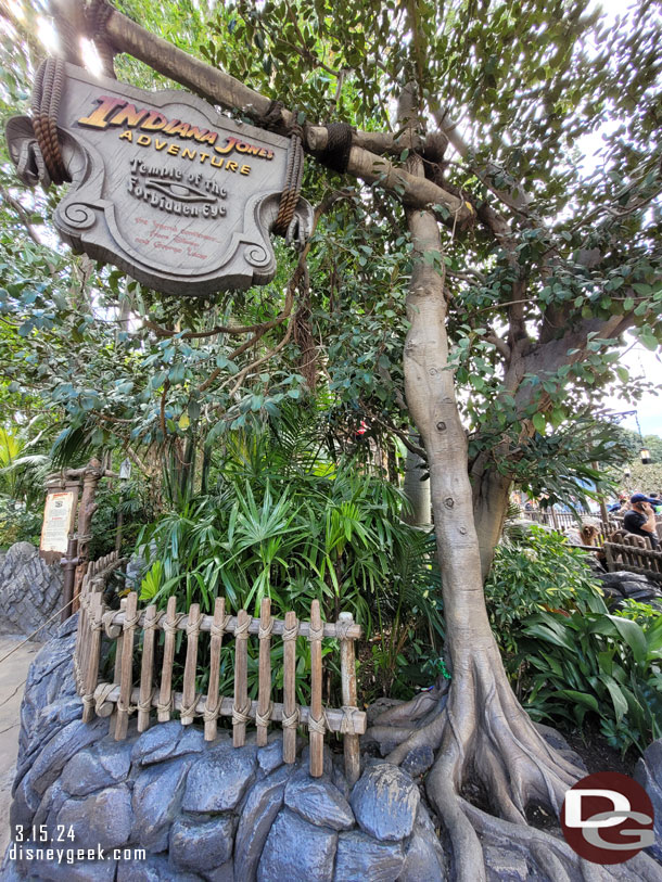 The Little Man of Disneyland decorated for St. Patrick's Day