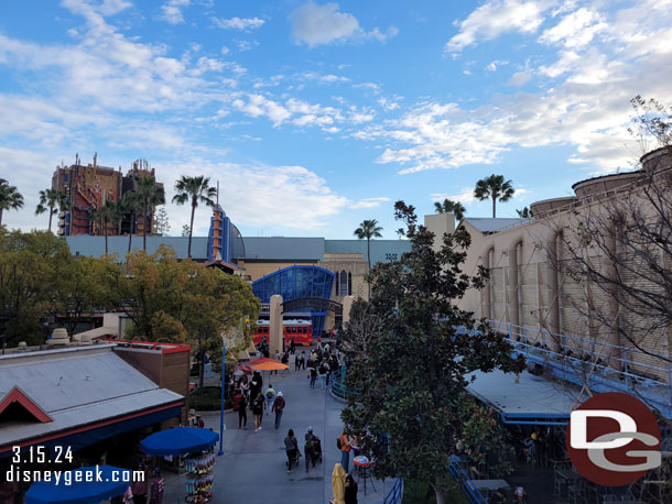 Cruising over Hollywood Land