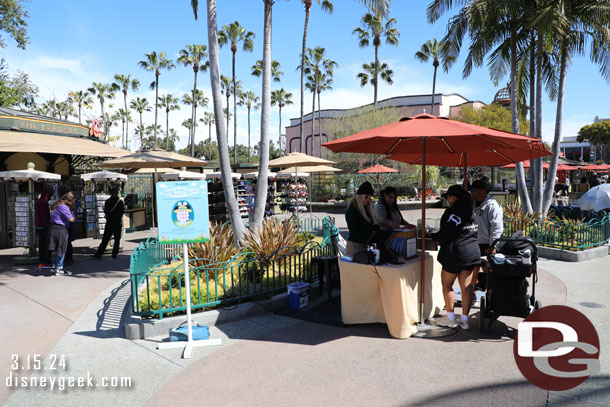 The 2024 Eggstravaganza is going on. There are 12 eggs in Downtown Disney to find.  For your $10 you get a game board, stickers and a keepsake.