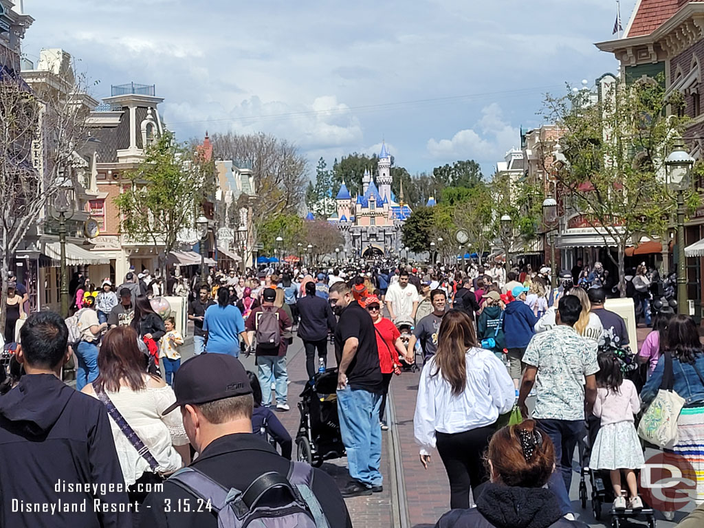 12:37pm - Main Street USA