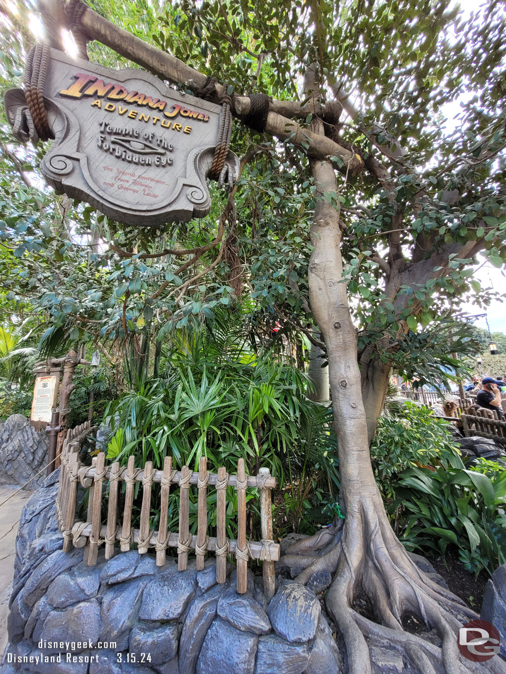 The Little Man of Disneyland decorated for St. Patrick