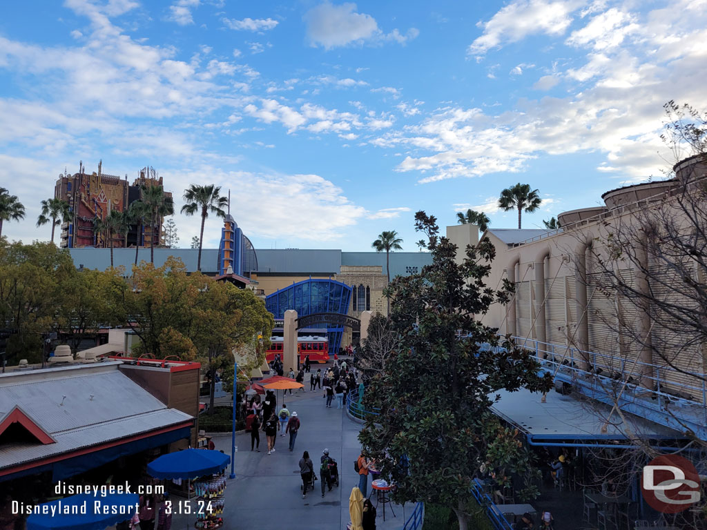 Cruising over Hollywood Land