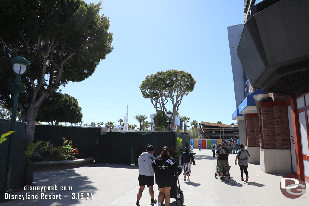 Fences look to be in the same locations in front of the trading post