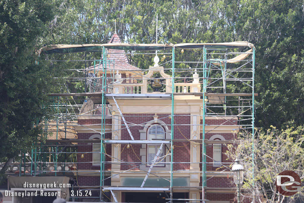 The Firehouse renovation continues too