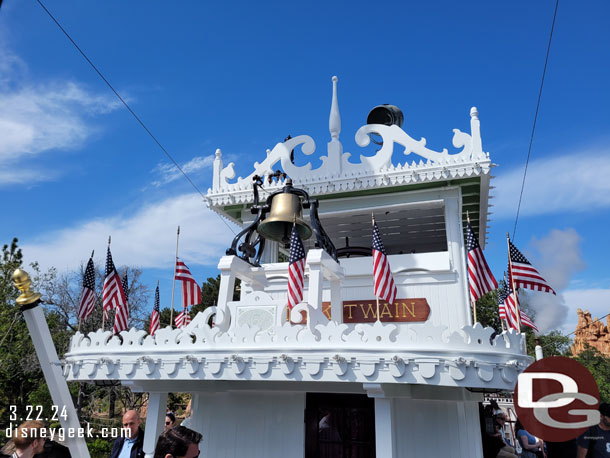 Time for a cruise on the Mark Twain Riverboat