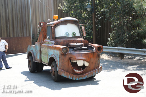 Mater rolling out