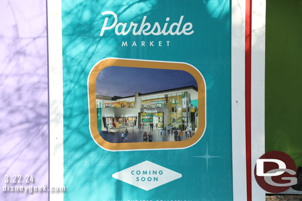 Concept art for the parkside market