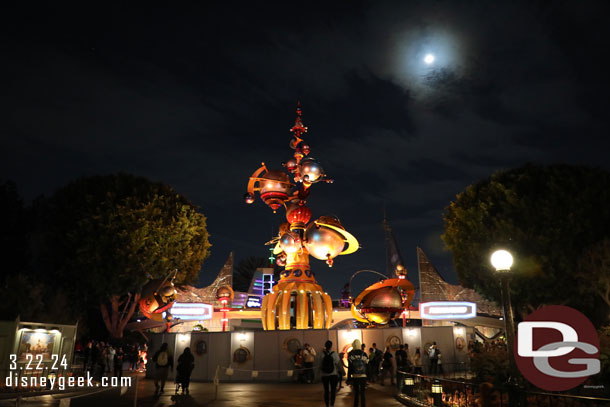 Looking toward Tomorrowland