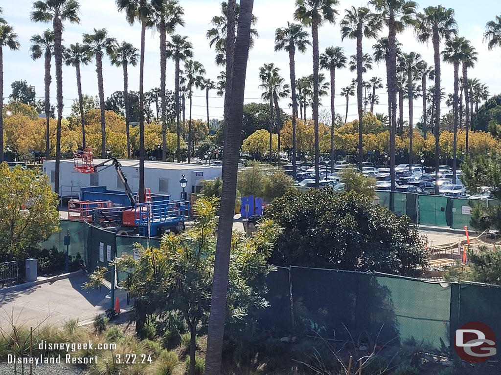 A check of the Downtown Disney work from the Monorail.