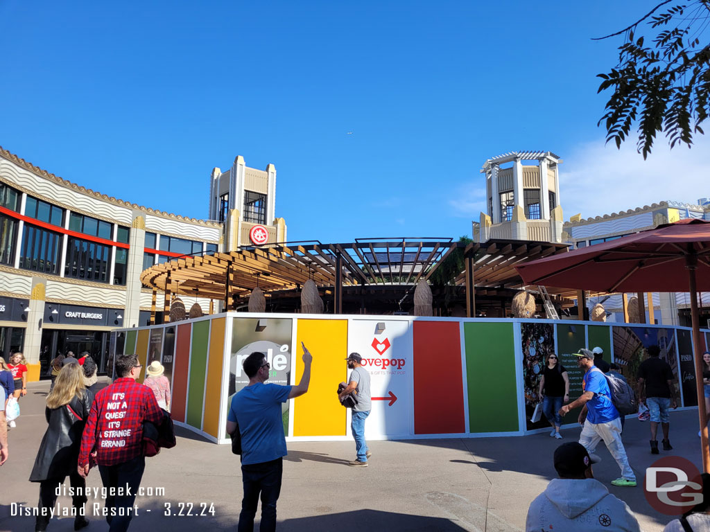 More details and signs have been installed as these restaurants near completion.