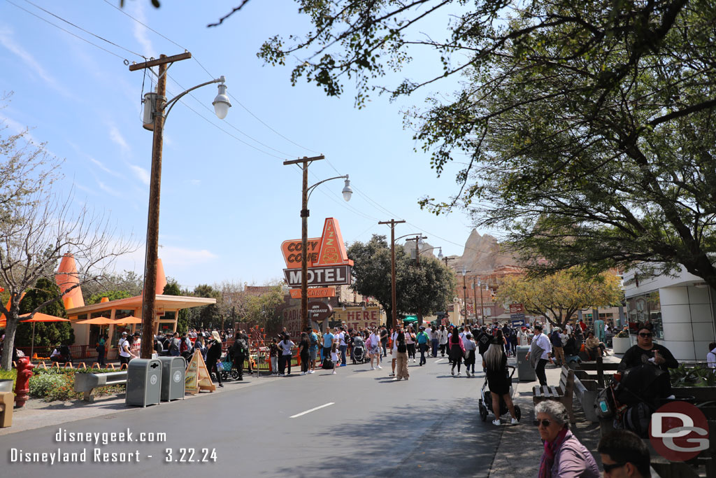 Route 66 this afternoon