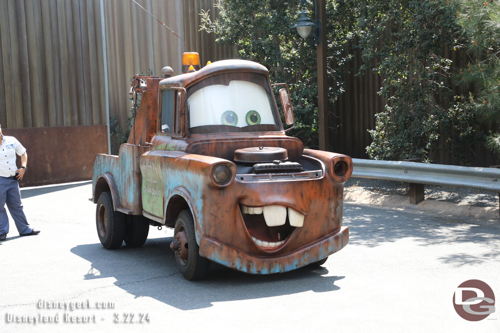 Mater rolling out