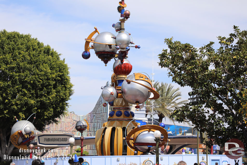 The Astro Orbitor project continues in Tomorrowland.