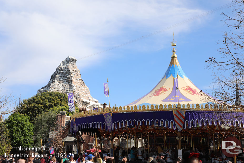 The canopy has not returned yet for the queue.  