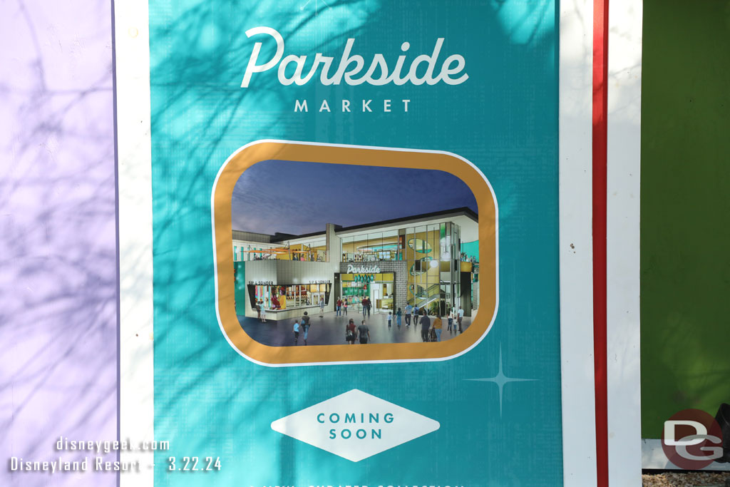 Concept art for the parkside market