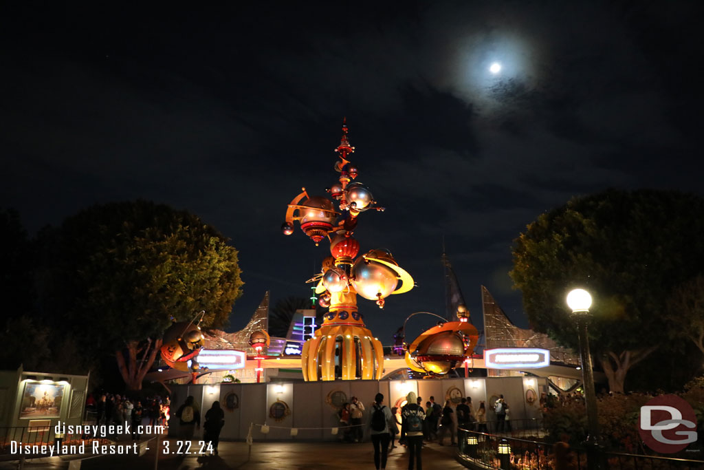 Looking toward Tomorrowland