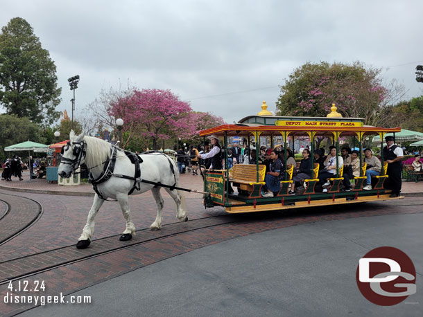 Horse Drawn Street Car on the move