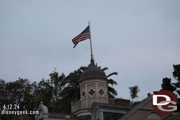 The breeze seems to be picking up.  Odds of fireworks tonight seems to be heading south.