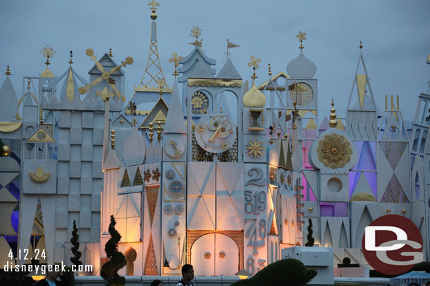 it's a small world this evening