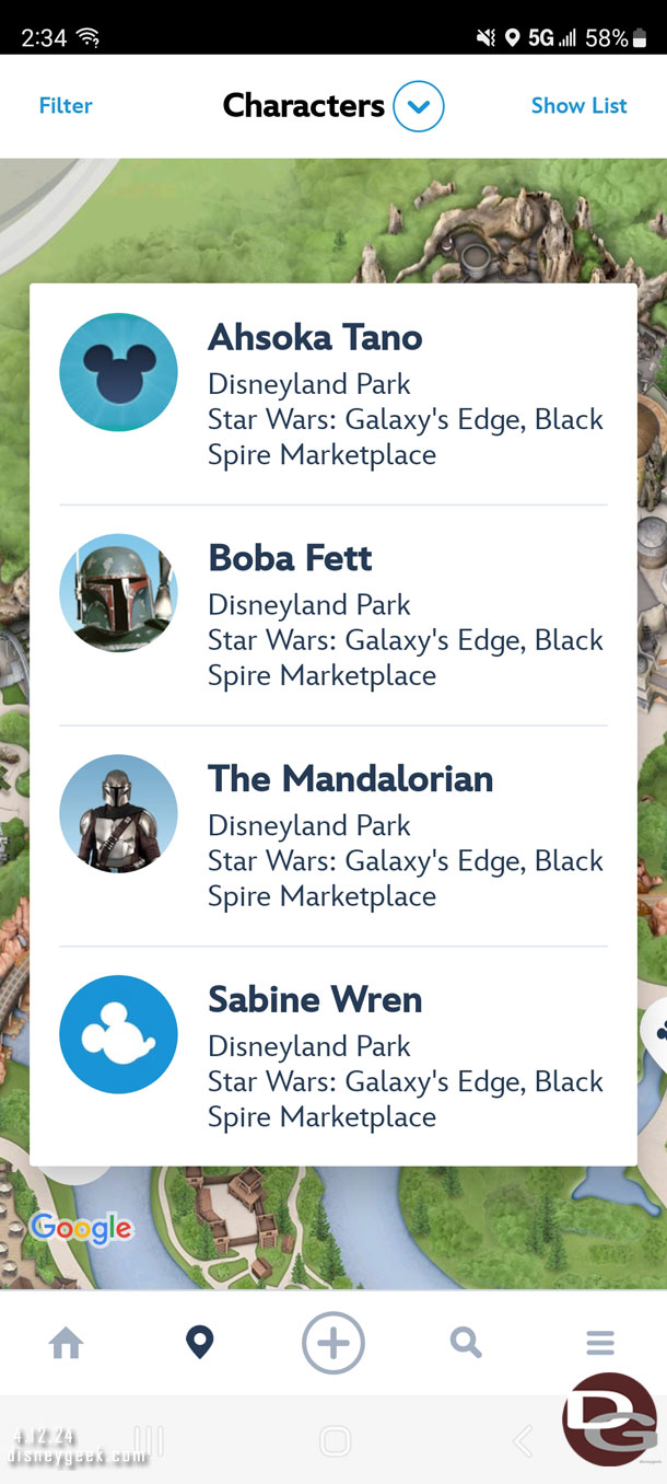 Sabine Wren is new for Season of the Force.  Her next appearance was at 3:00pm, I opted to keep moving so I missed her today.