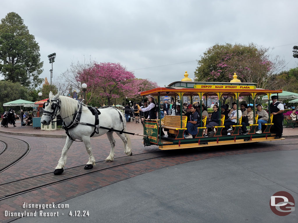 Horse Drawn Street Car on the move