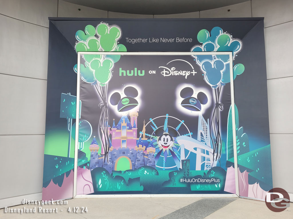 A Hulu on Disney+ photo op