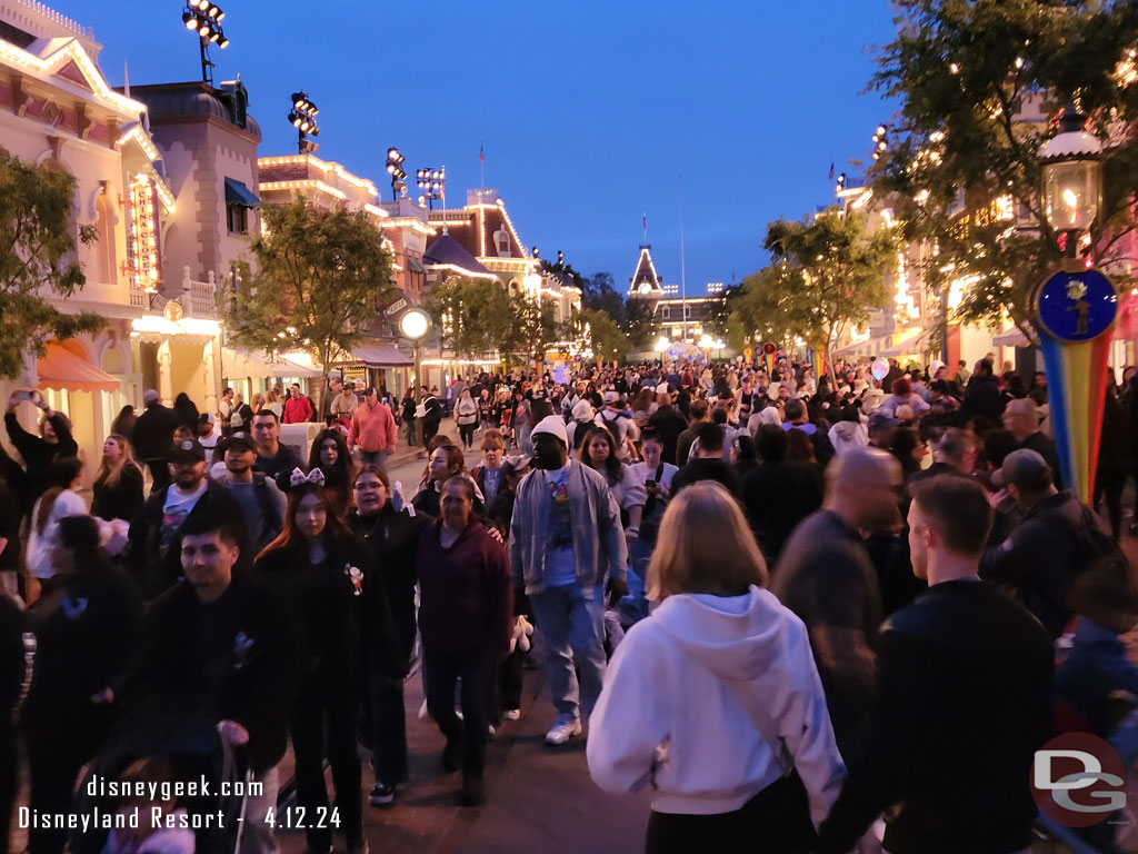 7:41pm - Main Street USA