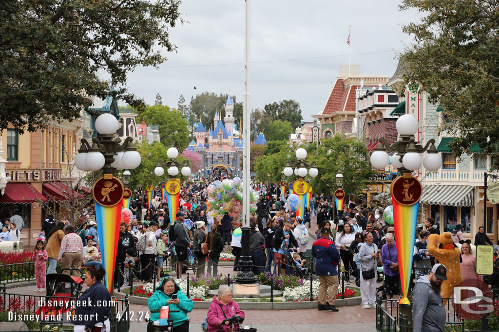 6:36pm - Main Street USA at Disneyland