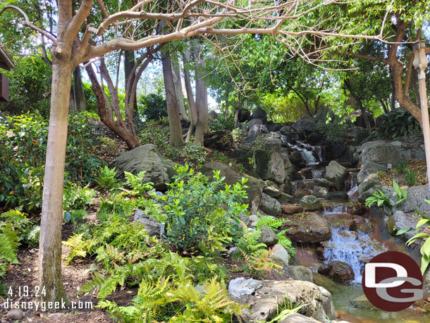 Waterfall area in Critter Country.