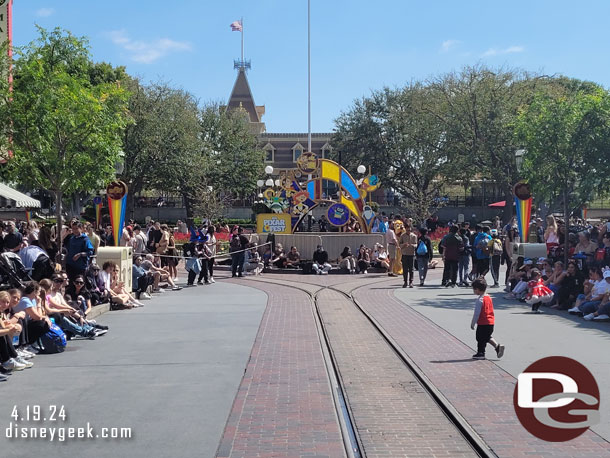 Strolling down Main Street USA