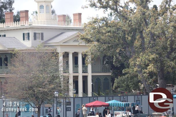 Steaming by the Haunted Mansion