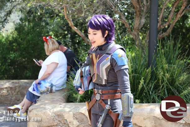 Sabine Wren was strolling through Black Spire Outpost