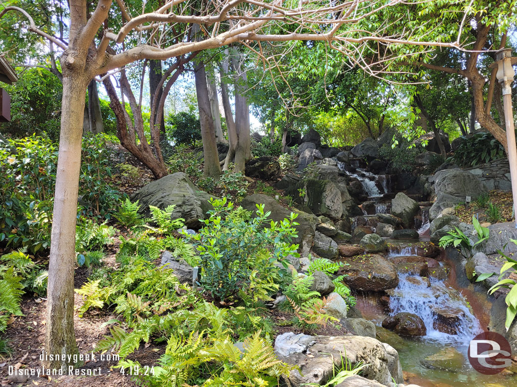 Waterfall area in Critter Country.