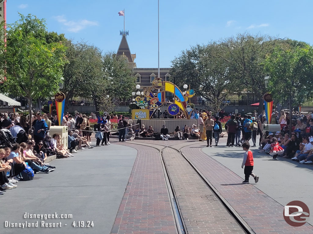 Strolling down Main Street USA