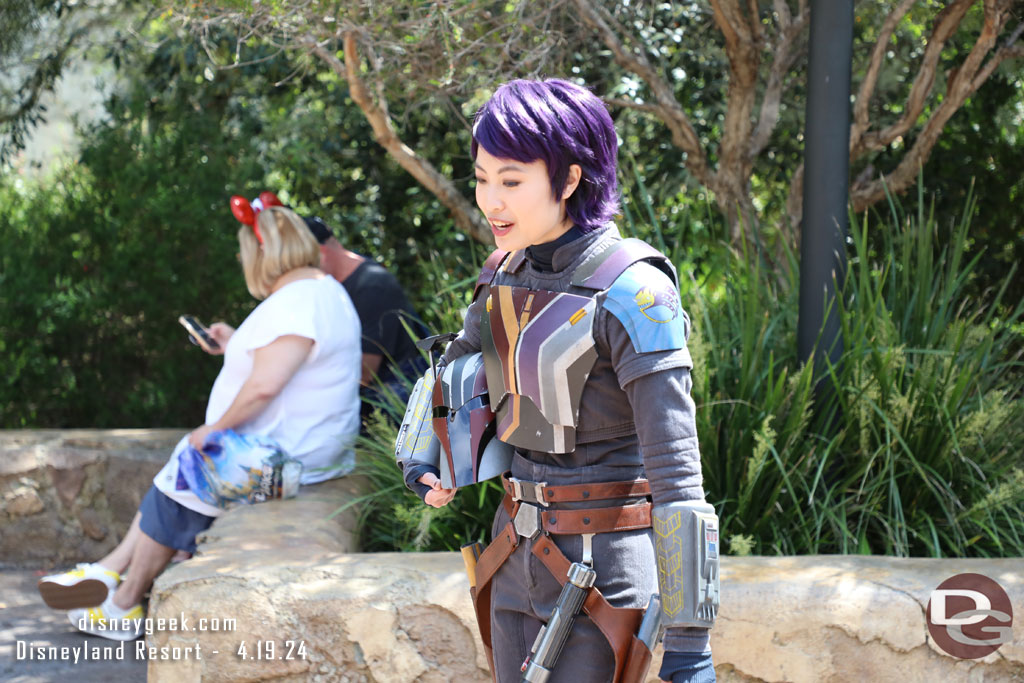 Sabine Wren was strolling through Black Spire Outpost