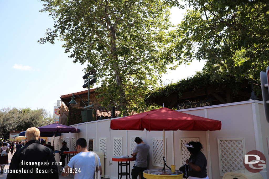 Work continues on the former Blue Sky Cellar 