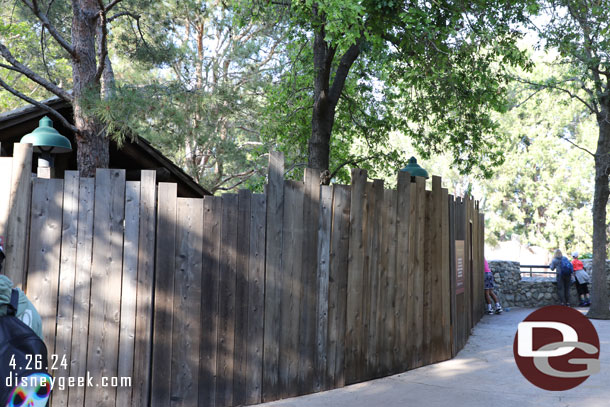 The DVC kiosk in Grizzly Peak Recreation Area (as well as Redwood Creek Challenge Trail) are still behind walls.