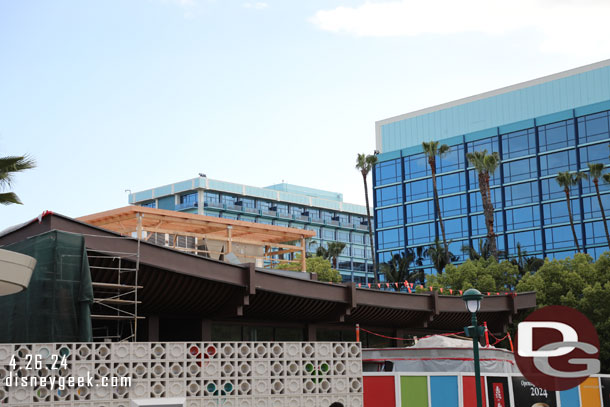 Din Tai Fung exterior is moving along. No opening date announced yet.