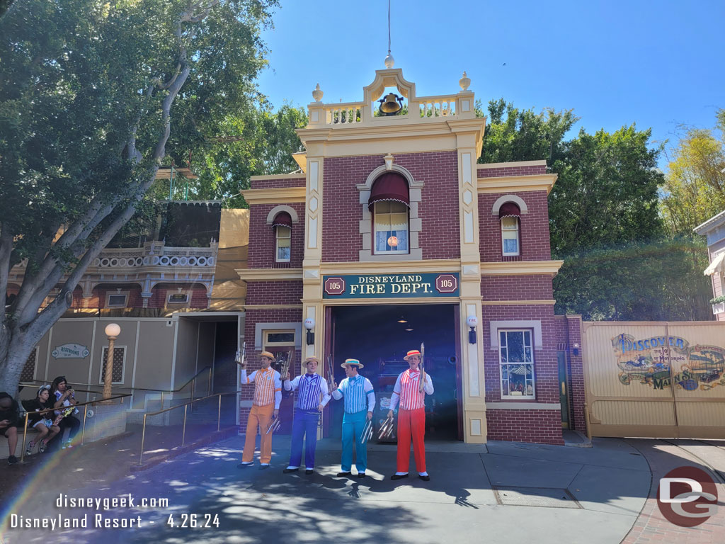 The Dapper Dans of Disneyland