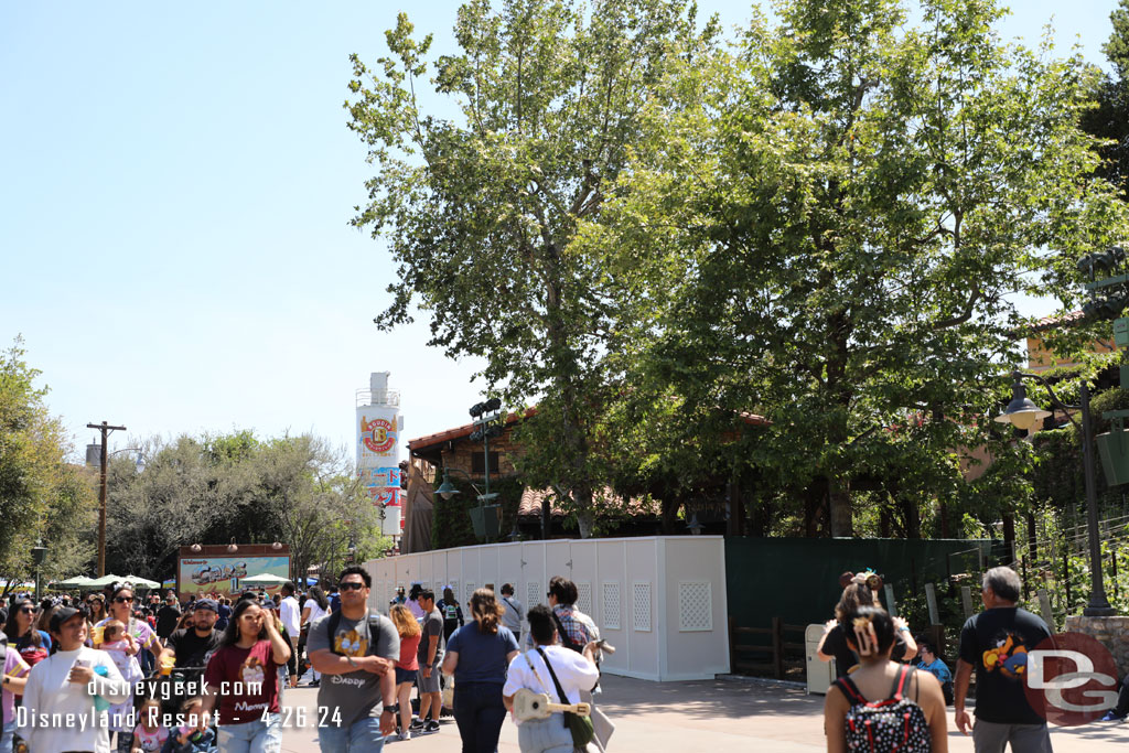 Work continues on the DVC lounge in the former Blue Sky Cellar