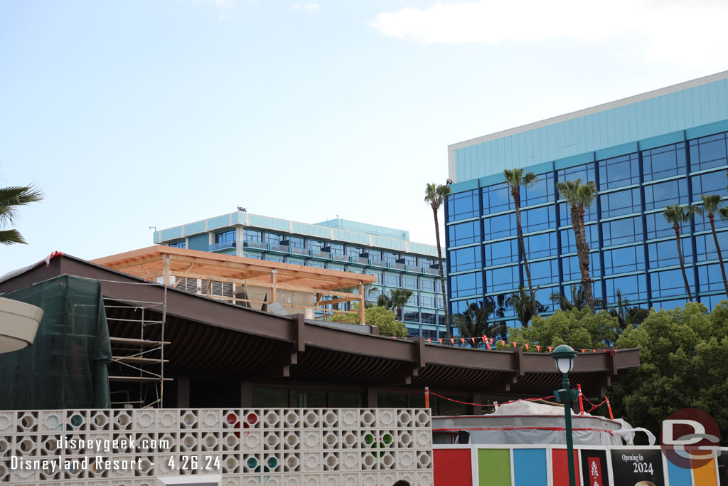 Din Tai Fung exterior is moving along. No opening date announced yet.