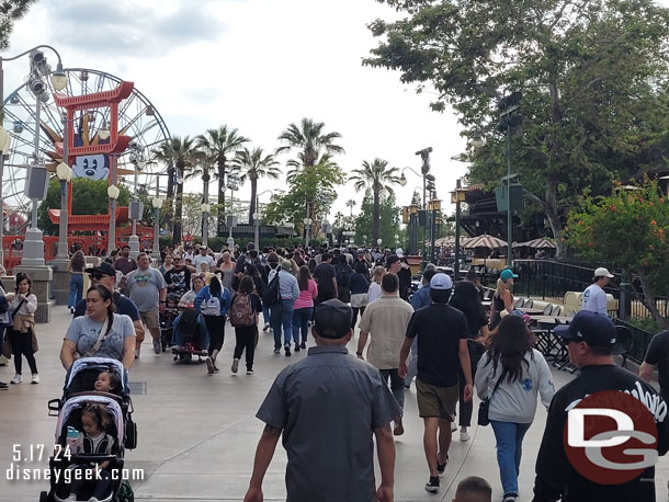 A look at the performance corridor crowd