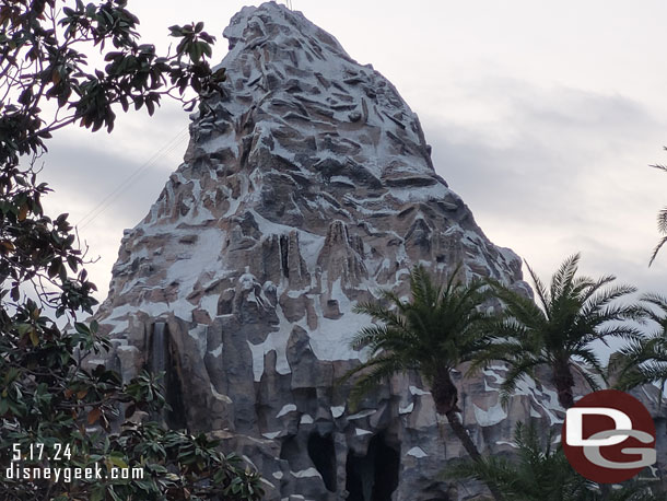 The Matterhorn this evening