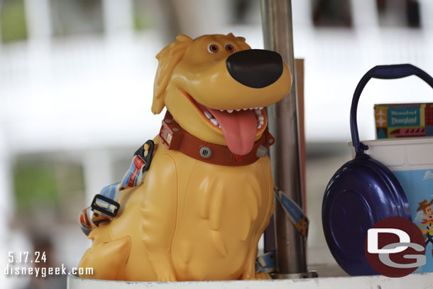 Dug buckets were throughout the parks.